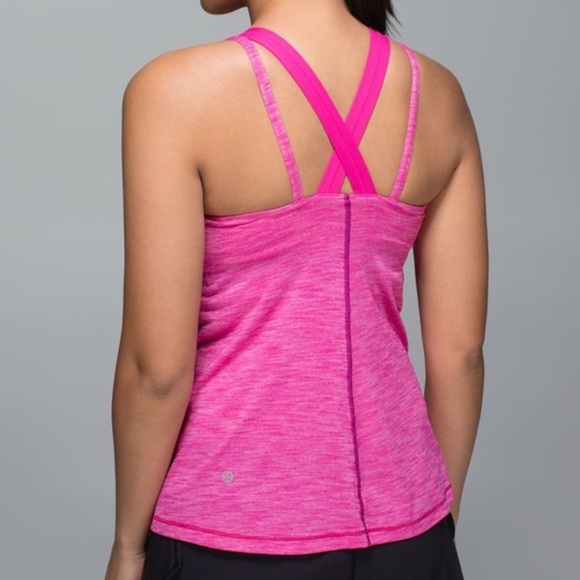 Lululemon Magenta Run For Gold Tank Top - Picture 3 of 11